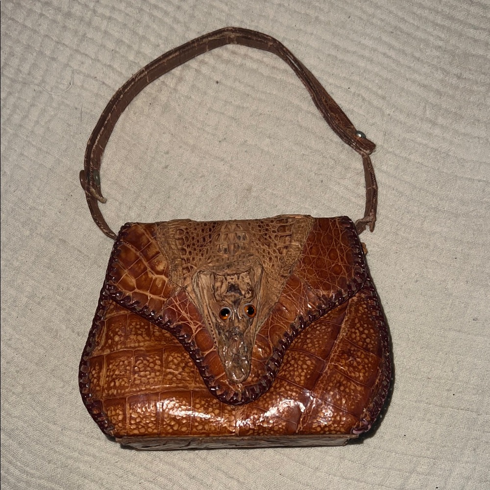 Vintage Alligator Bag